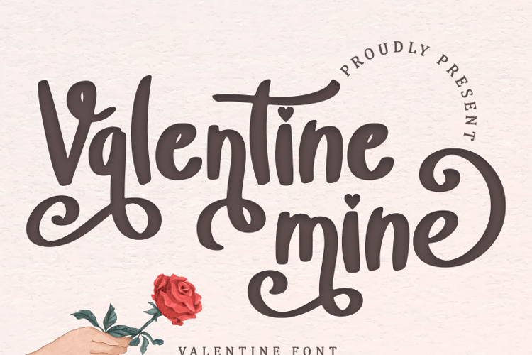 Valentine Mine Font