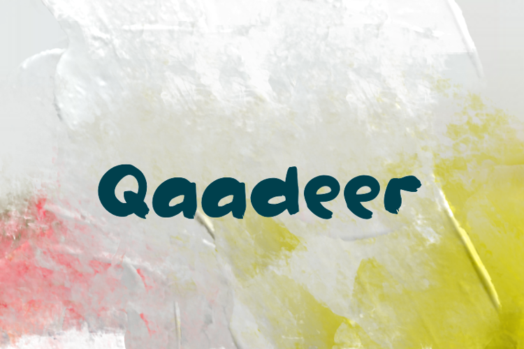 Qaadeer Font