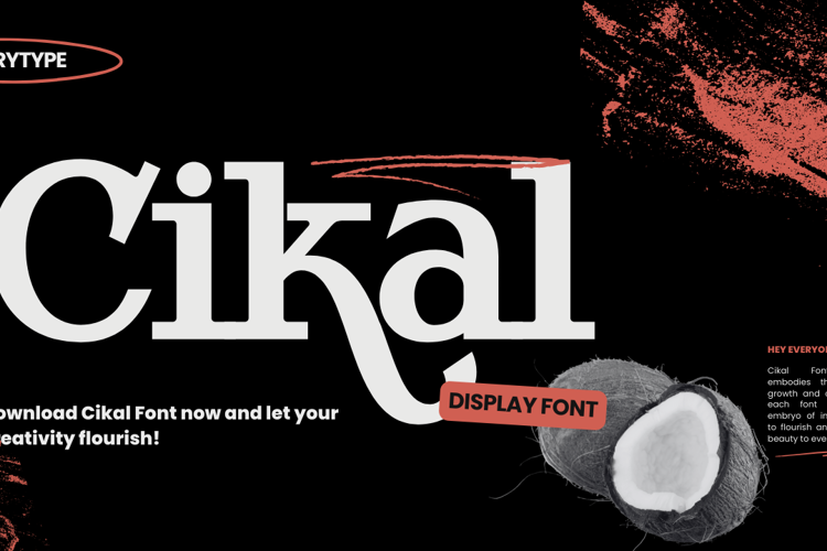 Cikal Font