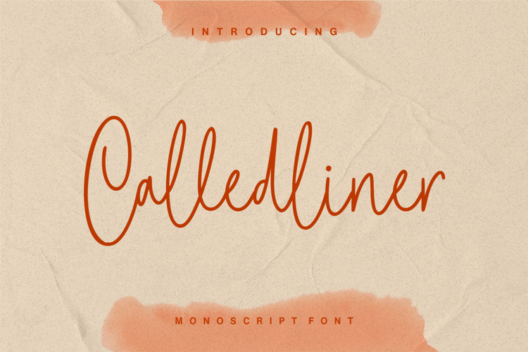 Calledliner Font