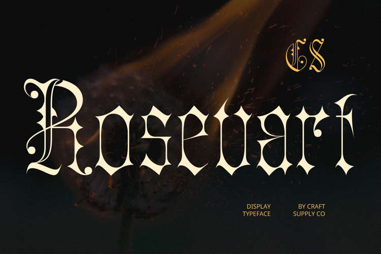 Preview of Rosevart Font