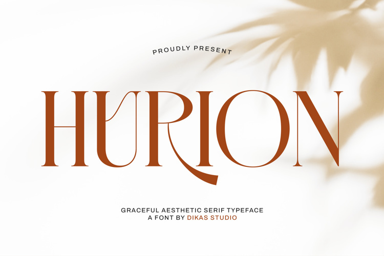 Preview of Hurion - Font