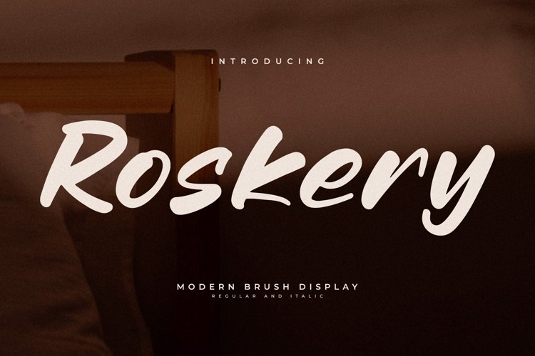 Preview of Roskery Font