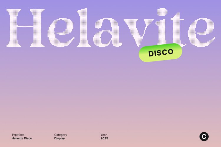 Preview of Helavite Disco Font