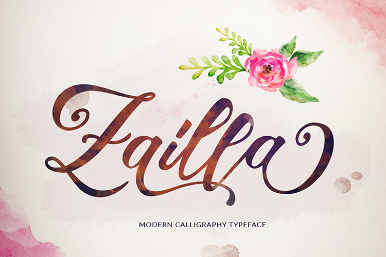 Zailla Script Font