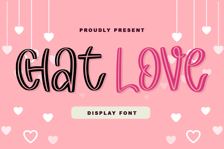 Chat Love Font