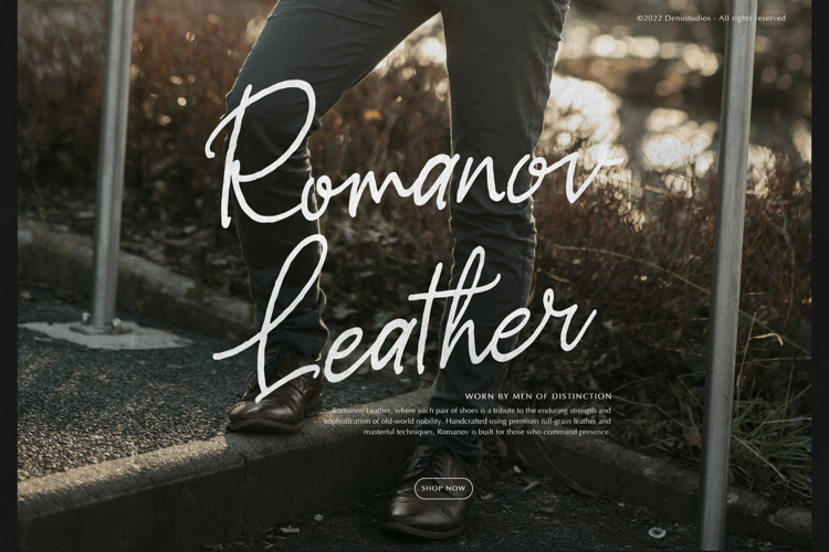 Preview of Single Flower Font