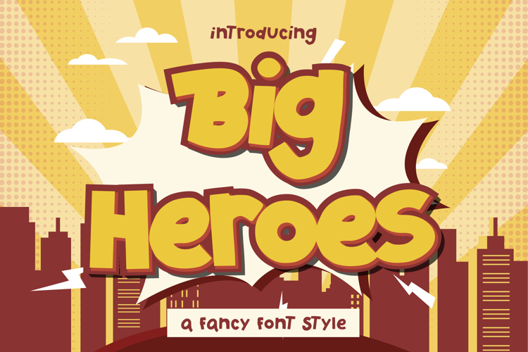 Big Heroes Trial Font
