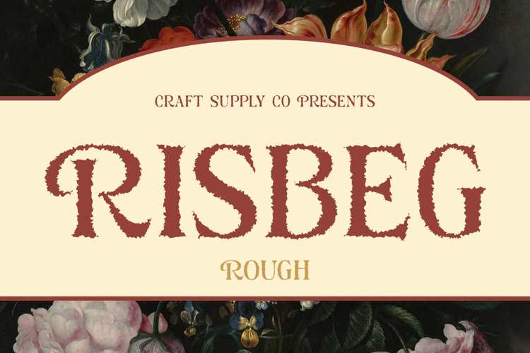 Risbeg Rough Font