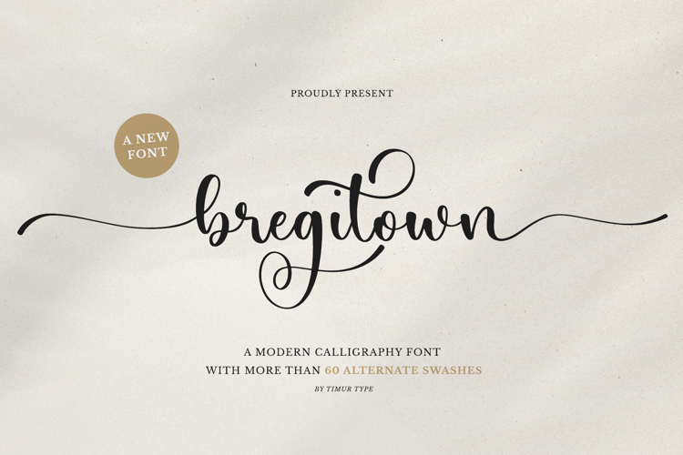 bregitown Font