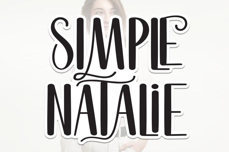 Preview of Simple Natalie Font