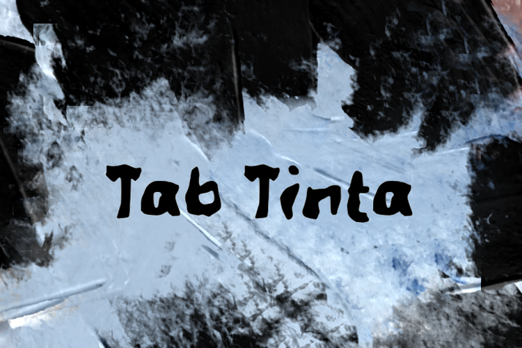 t Tab Tinta Font