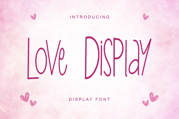 Love Display Font