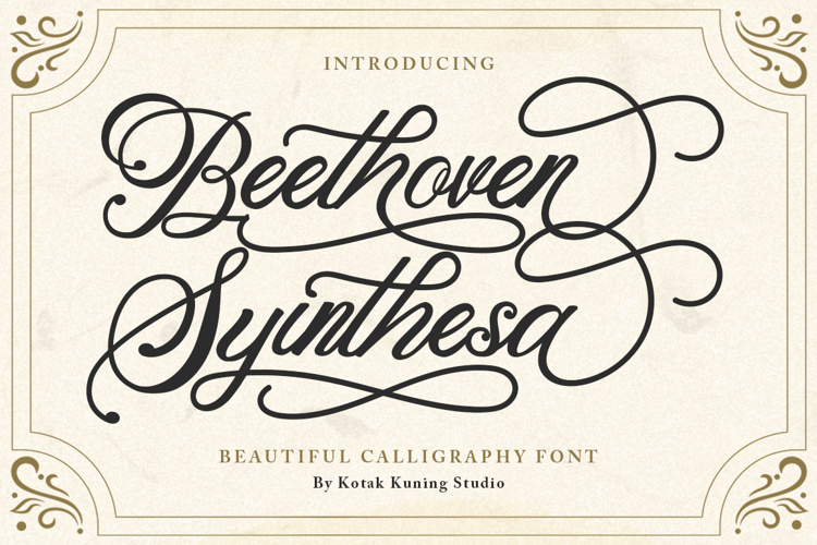 Beethoven Syinthesa Font