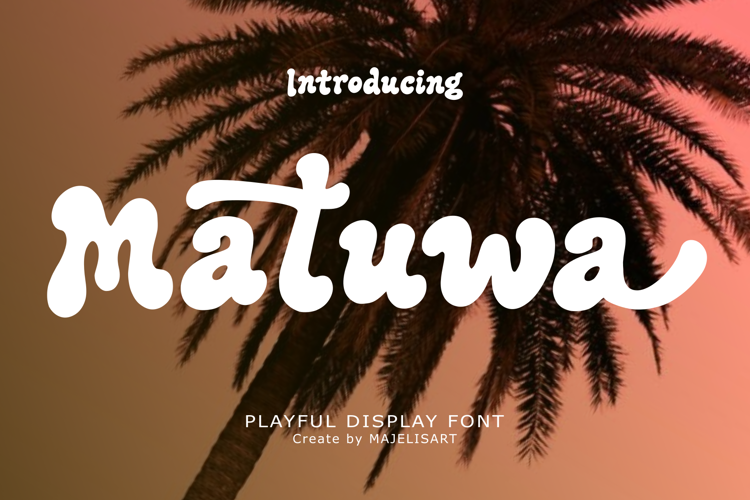 Preview of Matuwa Font