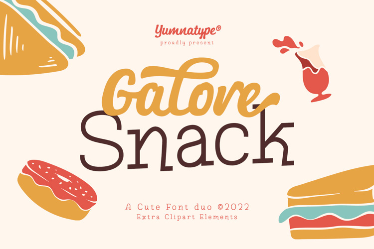 Galore Snack Font