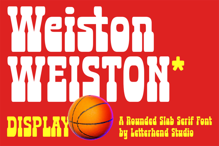 Preview of Weiston Font