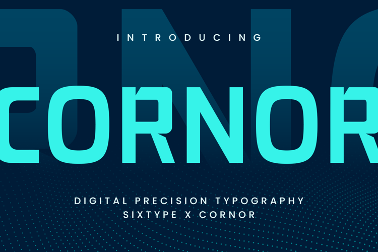 Preview of Cornor - Font