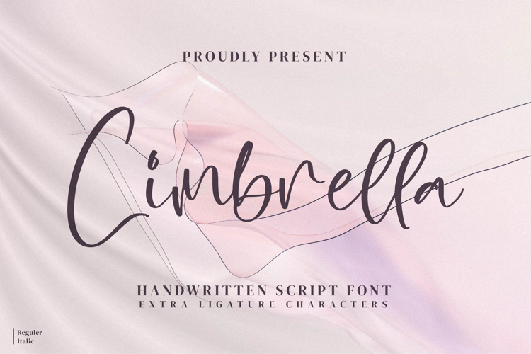 Cimbrella Font