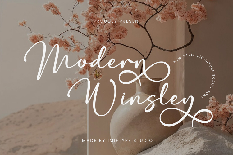 Modern Winsley Font