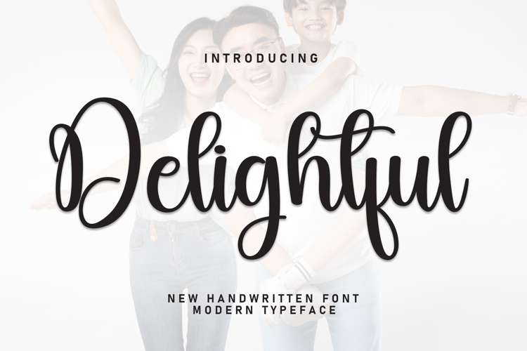 Preview of Delightful Font