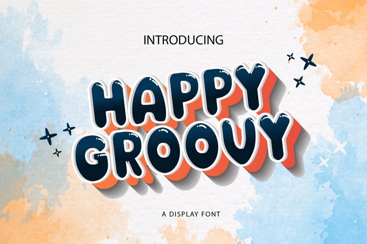 Happy Groovy Font