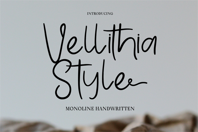 CF Vellithia Style Font