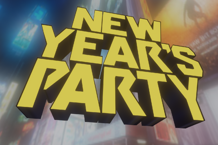 New Years' Party Font