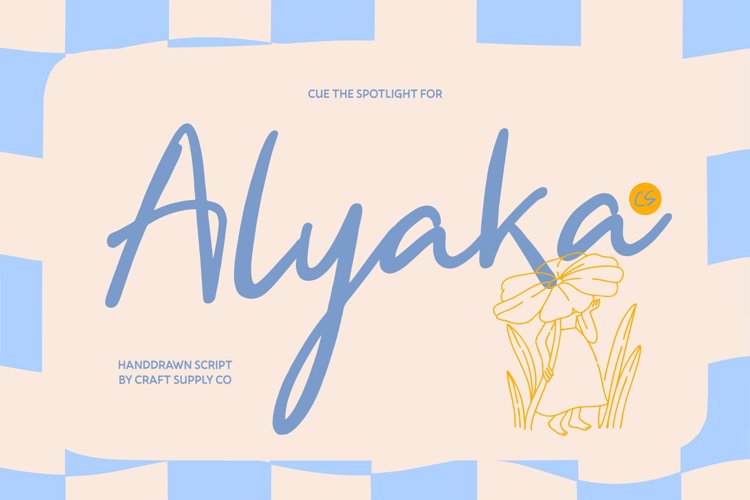Preview of CS Alyaka Font