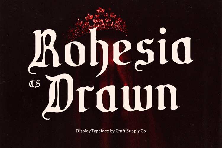 Preview of CS Rohesia Drawn Font
