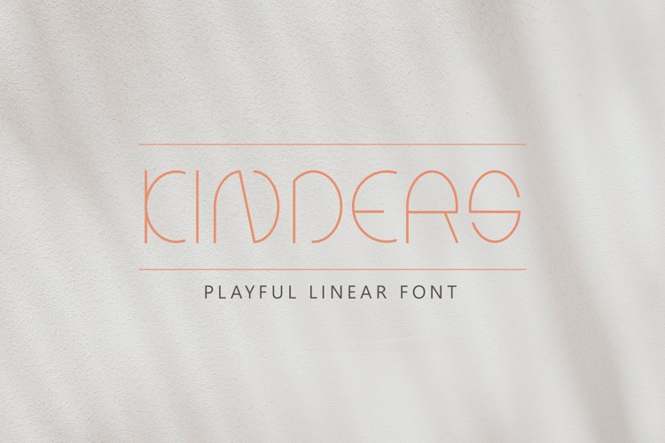 Kinders Font