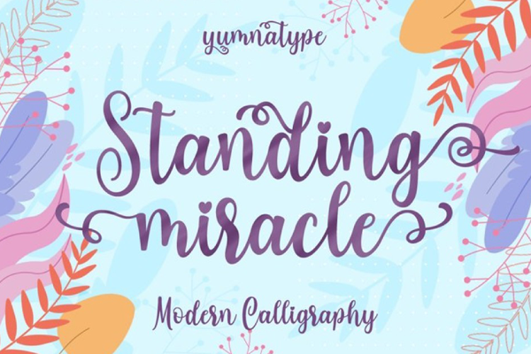 Standing Miracle Font