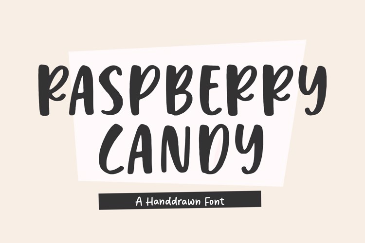 Raspberry Candy Font