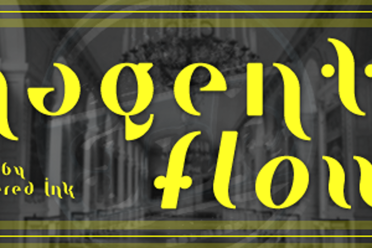 Magenta Flow Font