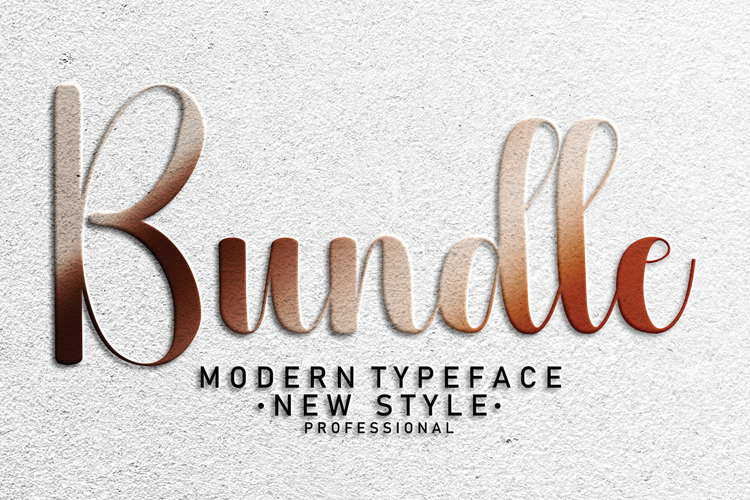 Bundle Font