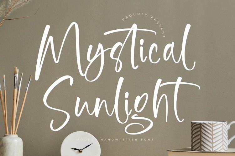Preview of Mystical Sunlight VERSION Font