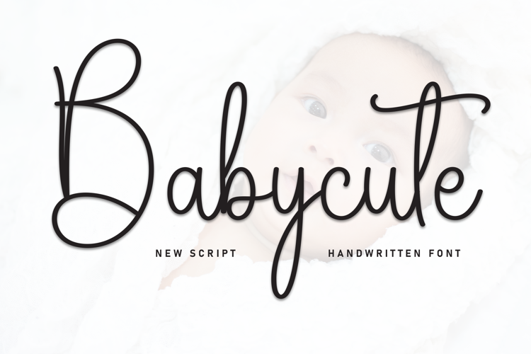 Preview of Babycute Font