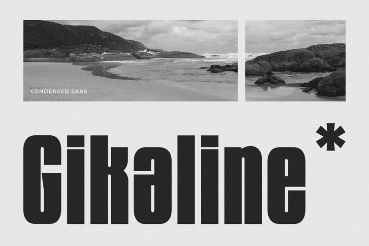 Preview of Gikaline Font