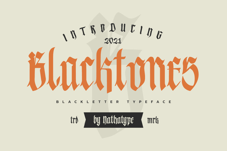Blacktones Font