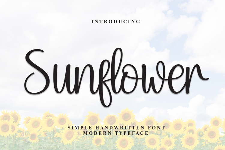 Preview of Sunflower Font