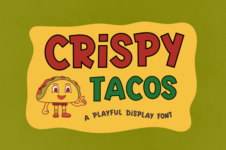 Crispy Tacos Font