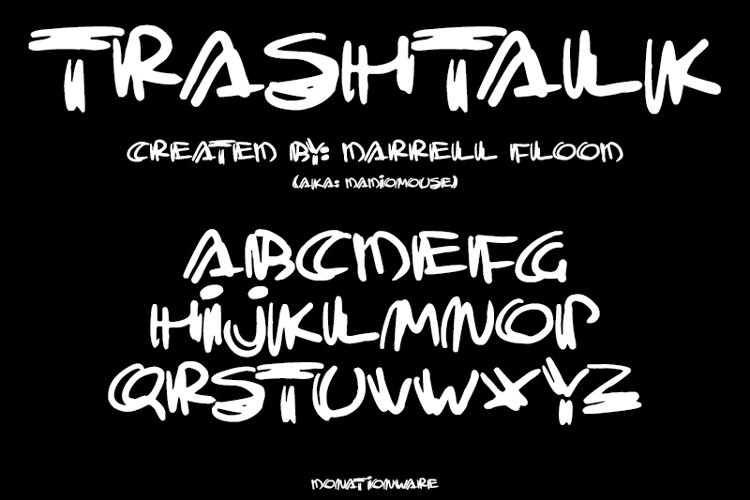 Trashtalk Font