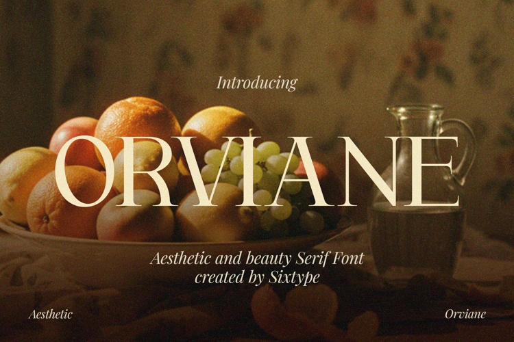 Preview of Orviane Font