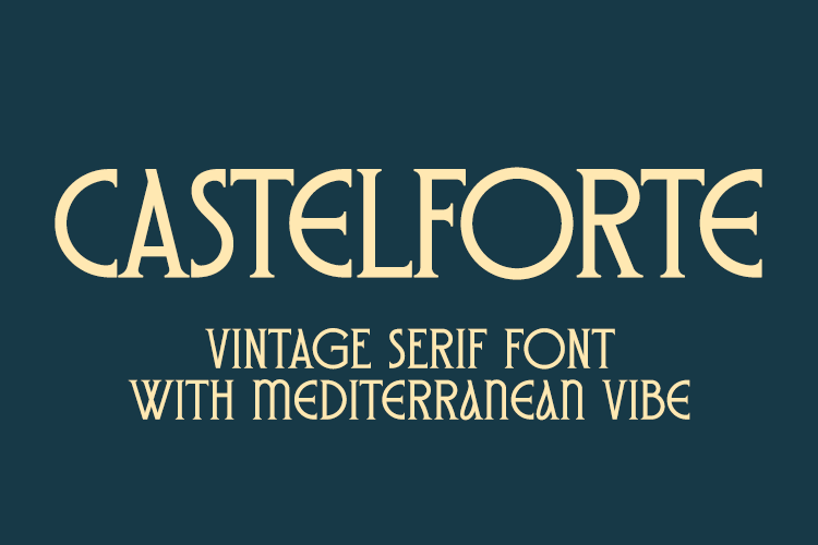 Preview of Castelforte Font