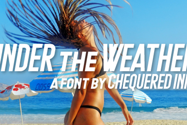 Under the Weather Font