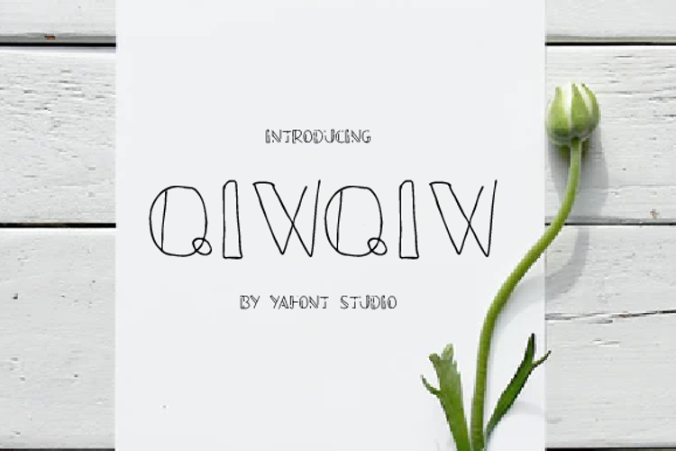 QIWQIW Font