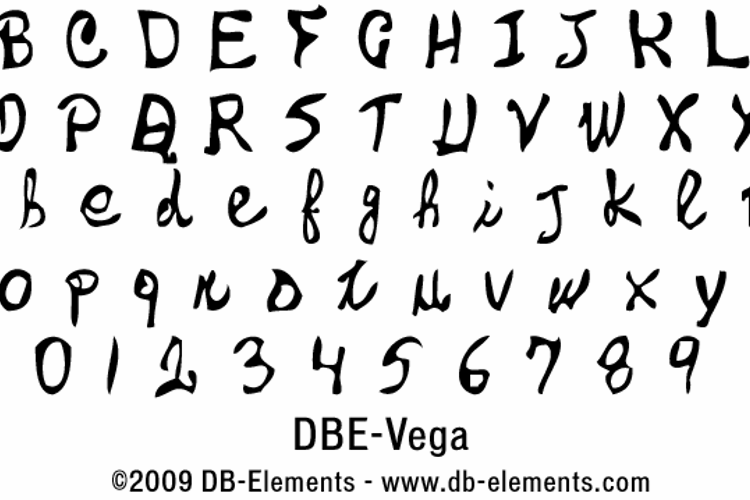 DBE-Vega Font