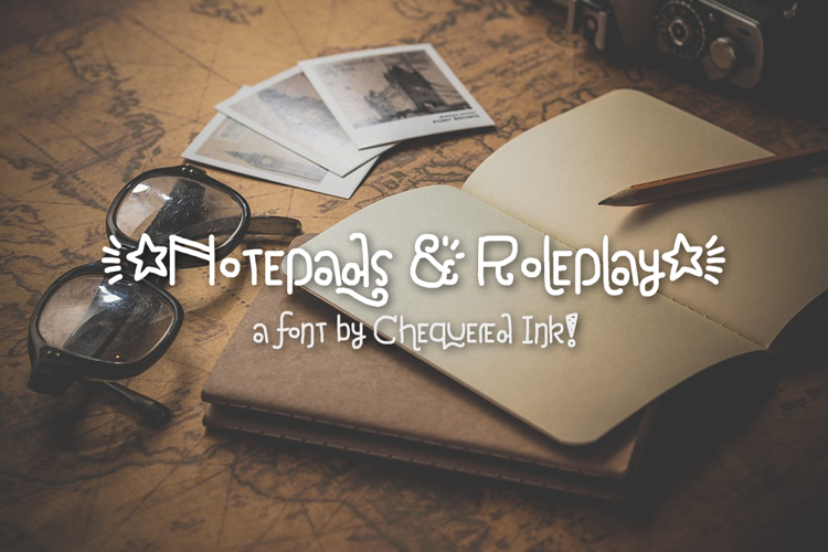 Notepads & Roleplay Font