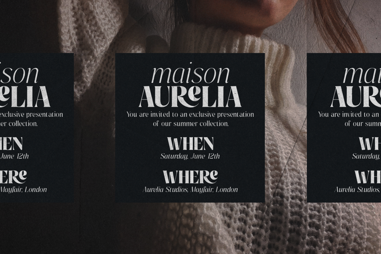 Preview of Pure Motif Font