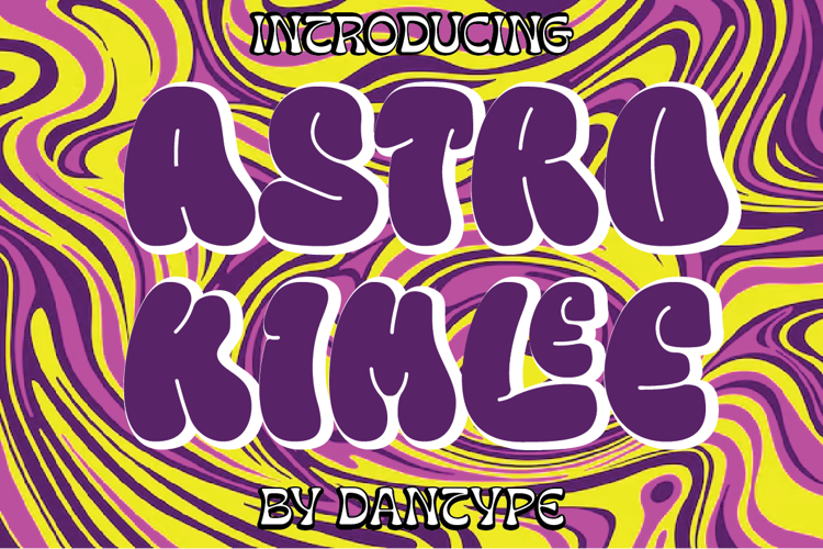 Preview of Astro Kimlee Font